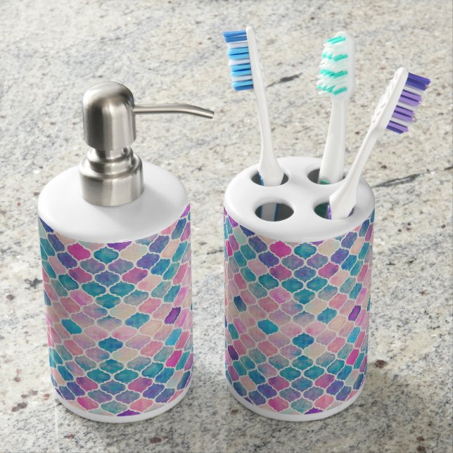 Mermaid toothbrush holder and soda dispenser (Front)