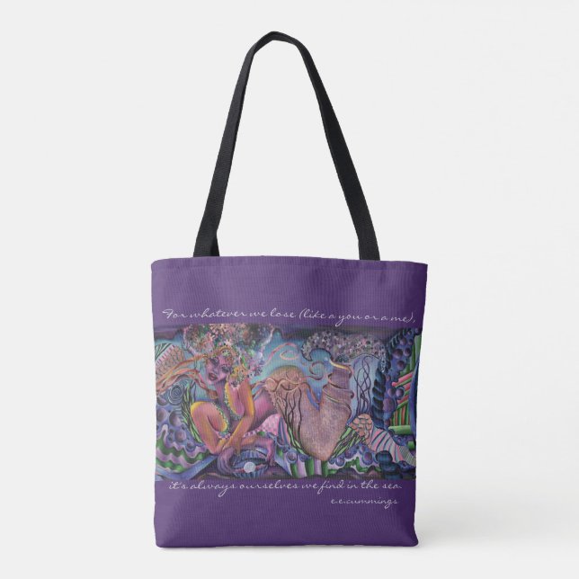 Mermaid Tote Bag (Back)