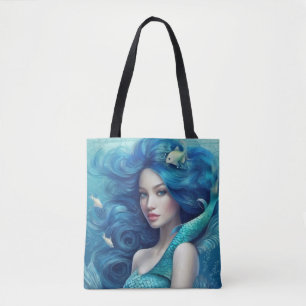 Mermaid tote bag