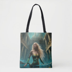 Mermaid tote bag