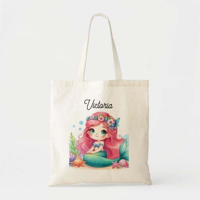 Mermaid Tote Bag (Front)
