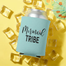 Mermaid Tribe Can Cooler
