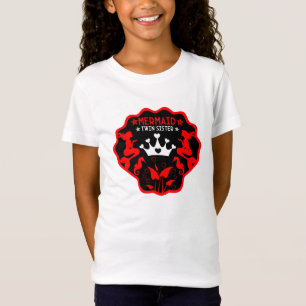  Mermaid Twin Sisters T-Shirt