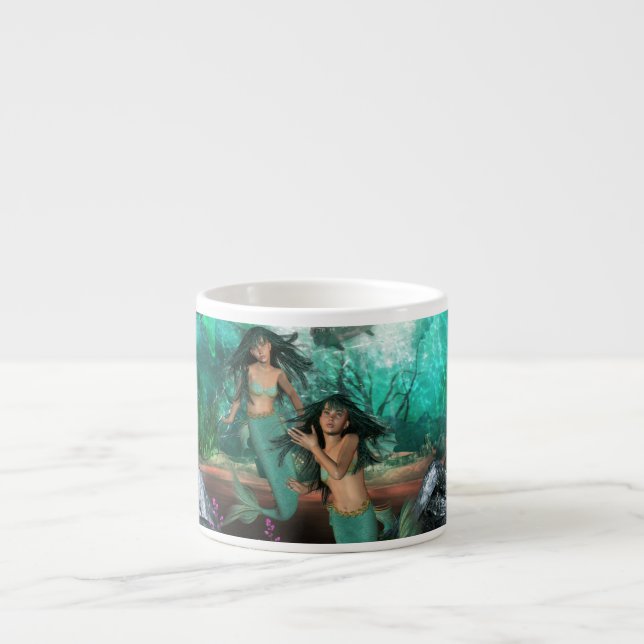 Mermaid Twins  Speciality Mug (Front)