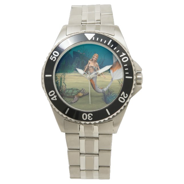Mermaid und Turtle Watch (Front)