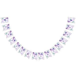Mermaid Under the sea birthday party Bunting