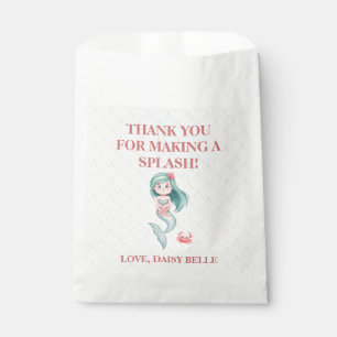 Mermaid Under the Sea Girls Birthday Favour Bags