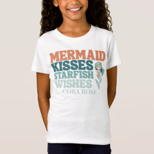 Mermaid Under the Sea Girls Birthday T-Shirt