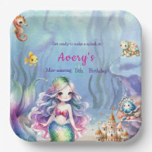 Mermaid Under The Sea Splash Birthday Party