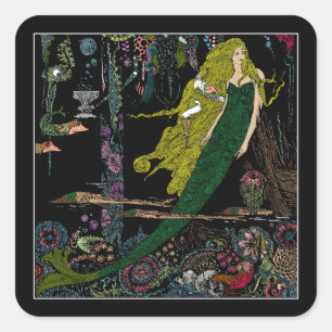 Mermaid Under the Sea Sticker