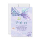 Mermaid Under the sea Thank you Baby shower