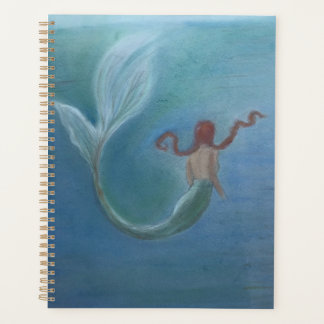 Mermaid under water planner
