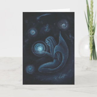 Mermaid Universe Greeting Card