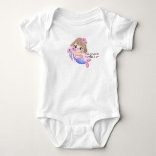 Mermaid Vibes Baby Bodysuit