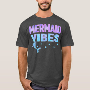Mermaid Vibes Women Summer Vacation Squad Girls To T-Shirt