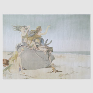 Mermaid Vintage Beach Starfish Ocean Decoupage  Tissue Paper