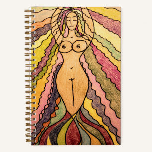 Mermaid Vintage Notebook