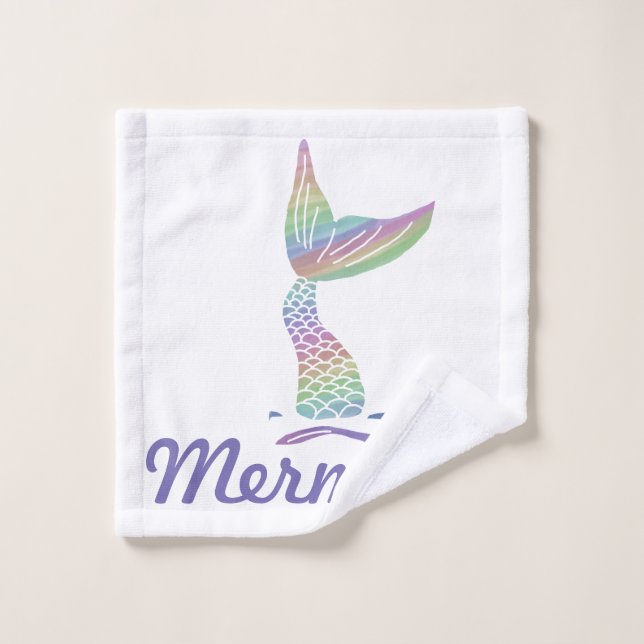 Mermaid Wash Cloth (Wash Cloth)