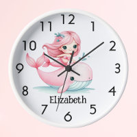Mermaid whale pink girl name