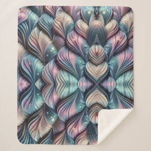 Mermaid Whispers Sherpa Blanket