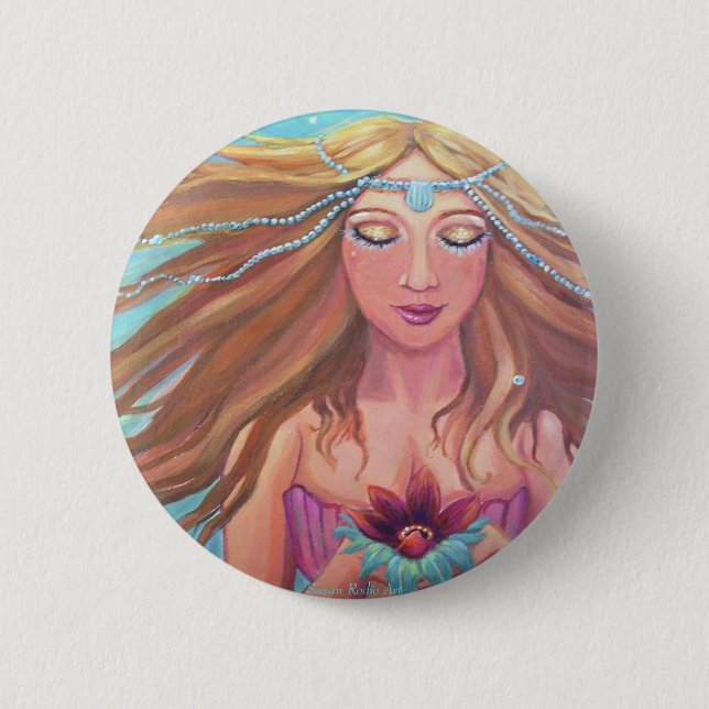 Mermaid Wish - Button (Front)