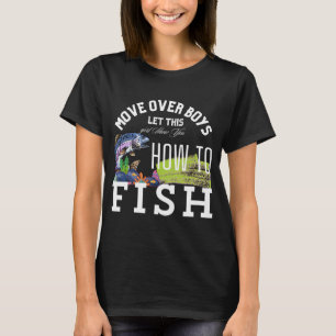 Mermaid with a Fishing Rod T-Shirt