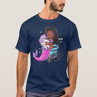 Mermaid with Baby Unicorn T-Shirt