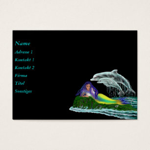 Mermaid with Dolphins