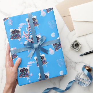 Mermaid Wrapping Paper Roll