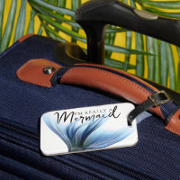 #MermaidLife Im Really a Mermaid | Blue Tail Quote