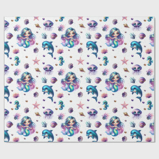 Mermaid's Adventure! Wrapping Paper