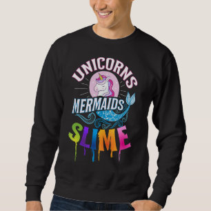 Mermaids And Unicorns For Girls Mermaids Unicorns  Sweatshirt