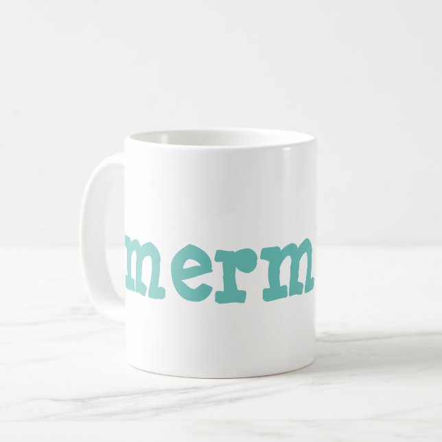 mermaids coffee mug (Front Left)