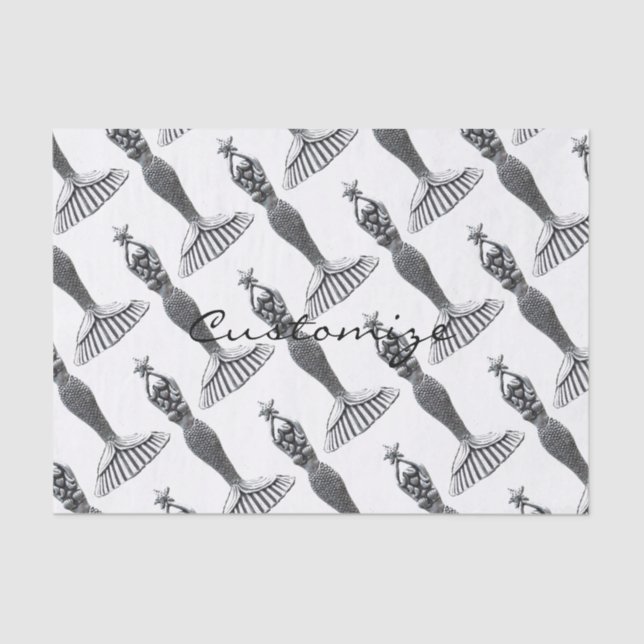 Mermaids Holding Stars Thunder_Cove Tissue Paper (Front)