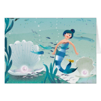 Mermaids in the Sea illustration