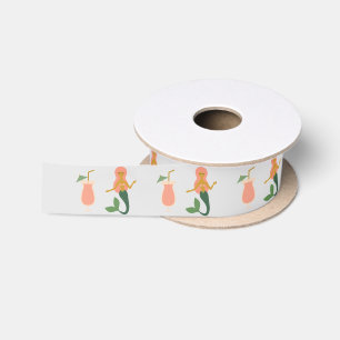 Mermaids + Mai Tais Satin Ribbon