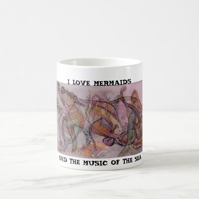 MERMAIDS & MUSIC COFFEE MUG (Center)