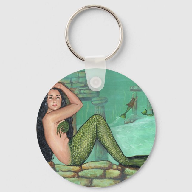 Mermaid's Playground Key Ring (Front)