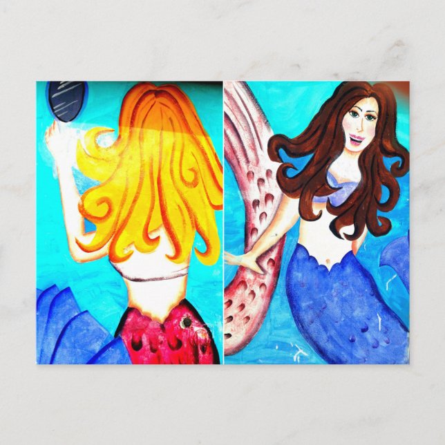 mermaids postcard (Front)