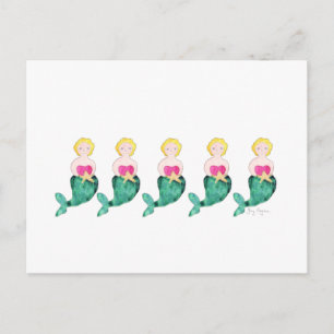 Mermaids Postcard
