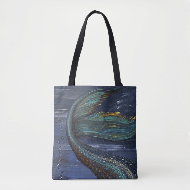 Mermaid's Tail Tote Bag (Front)
