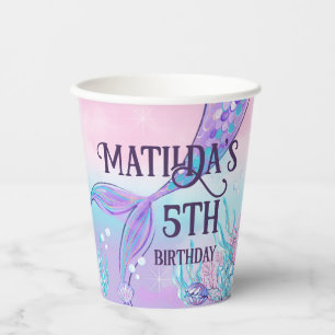Mermaids Tails Paper Cups