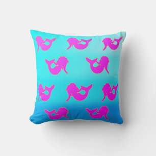 Mermaids Throw Pillow