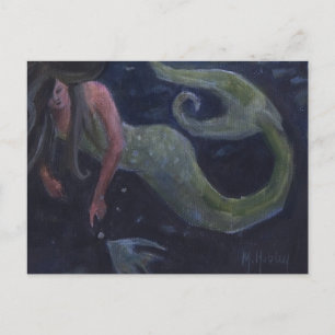 Mermaids Touch Postcard