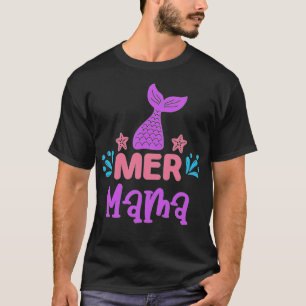 Mermama squad dress for family matching outfits de T-Shirt