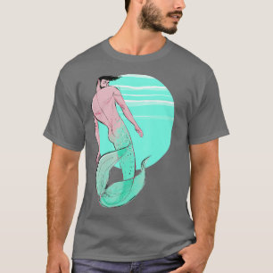 Merman LGBQ+ MerBeard Merman Outfit Manly s T-Shirt