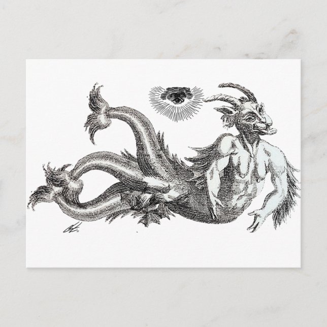 Merman Postcard (Front)
