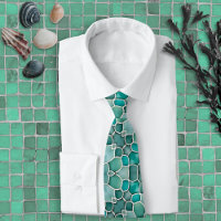 Merman Sea-Glass Green Teal & Aqua Ocean Themed