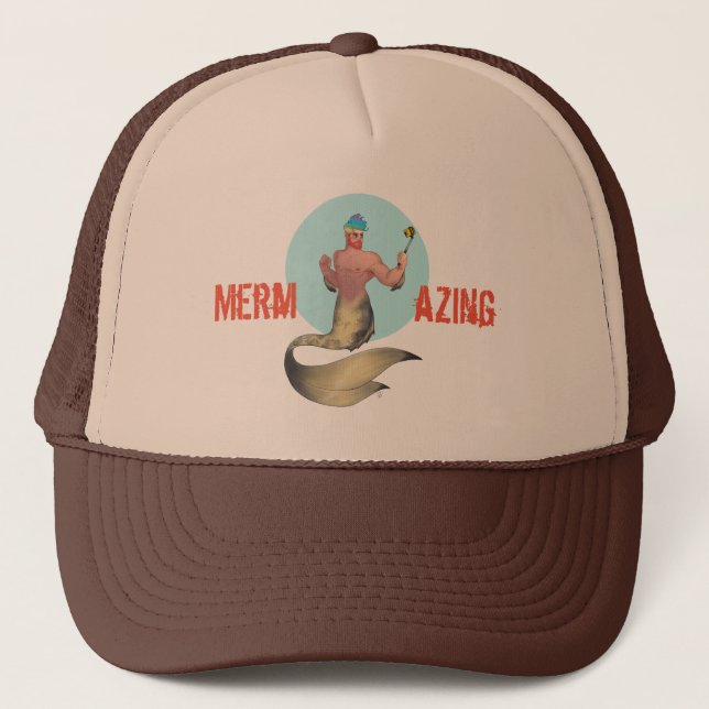Mermazing Trucker Hat (Front)