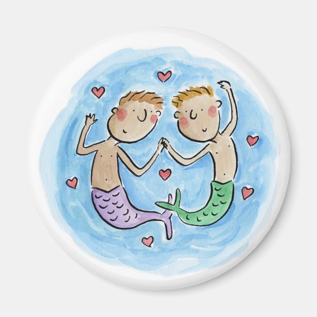 Mermen Magnet (Front)